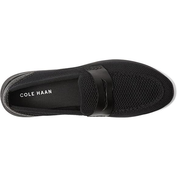 NWT Cole Haan Women's Zerogrand Meritt Stitchlite Loafer,Black Knit-Size 7 - Picture 5 of 6